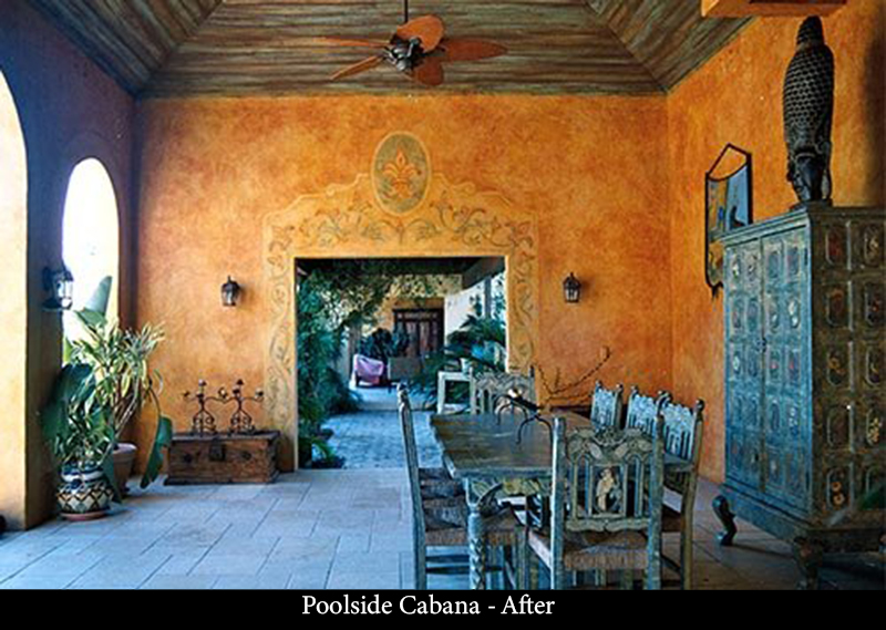 Poolside Cabana - After