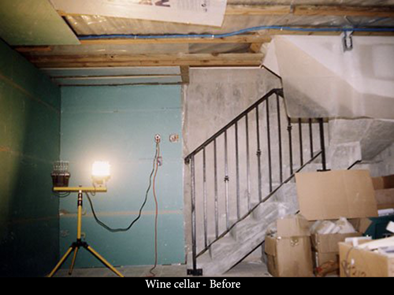 Wine cellar - Before