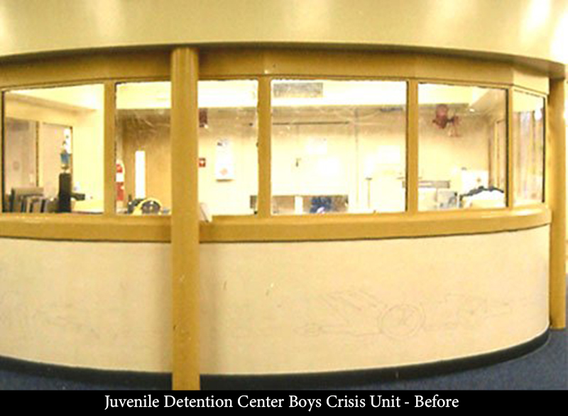 Juvenile Detention Center Boys Crisis Unit - Before